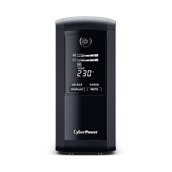 Cyberpower Línea interactiva VP700ELCD 700VA 390W 4 salidas formato torre